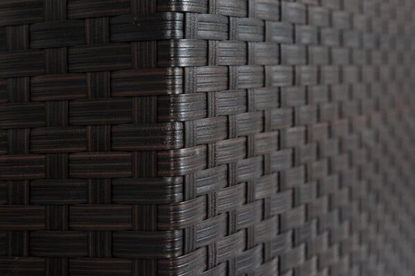 OUTFLEXX Loungemöbel-Set, Braun, Polyrattan, 5 Personen, Wasserfeste Kissenbox, Inkl. Loungetisch 13 OUTFLEXX Loungemöbel-Set, Braun, Polyrattan, 5 Personen, Wasserfeste Kissenbox, Inkl. Loungetisch – Bild 11