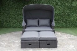 OUTFLEXX Fontana Loungebett, Grau, Polyrattan, Doppel-halbrund, Mit Unterschiebbaren Hockern, Dach Klappbar -Kettler Verkaufs-Shop 10 18545.jpg