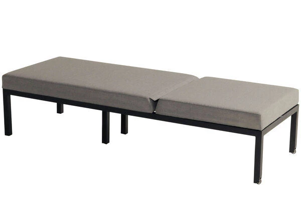 HARTMAN Eva Loungeliege, Flanelle, Sunbrella, 195 X 70 X 45 Cm, Rückenlehne Verstellbar, Hohe Liegefläche 12 HARTMAN Eva Loungeliege, Flanelle, Sunbrella, 195 X 70 X 45 Cm, Rückenlehne Verstellbar, Hohe Liegefläche – Bild 10