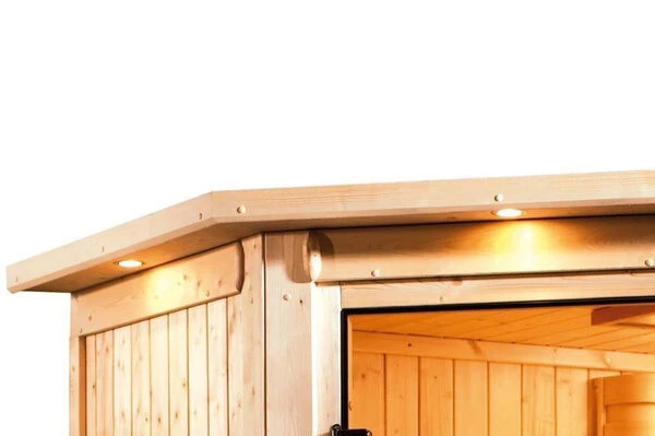 KARIBU Systemsauna Amelia 1, Fichtenholz 68mm, Eckeinstieg, Ca. 3m² 14 KARIBU Systemsauna Amelia 1, Fichtenholz 68mm, Eckeinstieg, Ca. 3m² – Bild 12