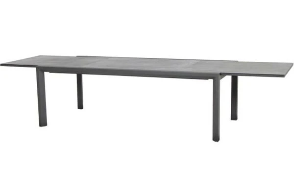 SIENA GARDEN Kingston Ausziehtisch, Matt Graphit, Aluminium/Keramik, 220/340x108x76 Cm 3 SIENA GARDEN Kingston Ausziehtisch, Matt Graphit, Aluminium/Keramik, 220/340x108x76 Cm