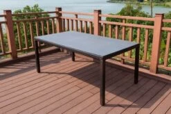 OUTFLEXX Dining Set, Braun Marmoriert, Polyrattan, Tisch 180x100cm, Spraystone, 6mm, 6 Sessel 33 OUTFLEXX Dining Set, Braun Marmoriert, Polyrattan, Tisch 180x100cm, Spraystone, 6mm, 6 Sessel -Kettler Verkaufs-Shop 12 21232.jpg