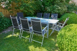 VILLANA Gartenmöbelset, Silber/schwarz, Alu/Textil, Tisch 160/220 Cm, 8 Multipositionssessel -Kettler Verkaufs-Shop 13877 02.jpg