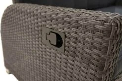 Ploß Rocking Comfort Dining / Lounge 2-Sitzer Sofa, Grau/braun-meliert, Polyrattan, 148x85x112 Cm, Verstellbar -Kettler Verkaufs-Shop 13 18206.jpg