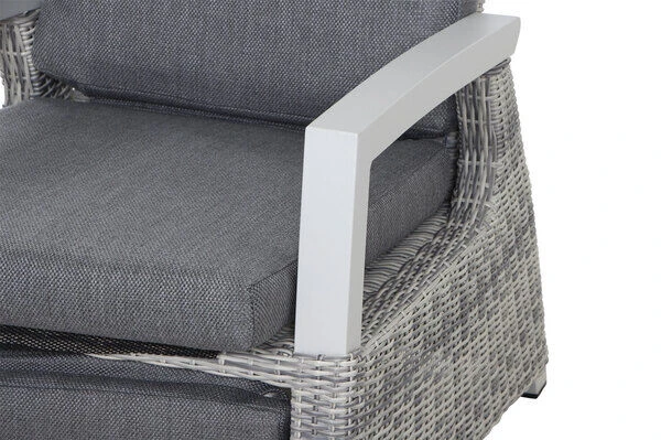 SIENA GARDEN Corido Relaxsessel, Ice Grey, Alu / Gardino®-Geflecht, 73x87x103 Cm, Verstellbar 15 SIENA GARDEN Corido Relaxsessel, Ice Grey, Alu / Gardino®-Geflecht, 73x87x103 Cm, Verstellbar – Bild 13