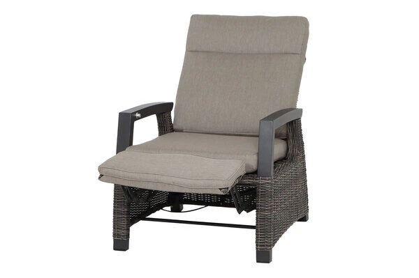 SIENA GARDEN Corido Relaxsessel, Charcoal, Alu / Gardino®-Geflecht, 73x87x103 Cm, Verstellbar 17 SIENA GARDEN Corido Relaxsessel, Charcoal, Alu / Gardino®-Geflecht, 73x87x103 Cm, Verstellbar – Bild 15