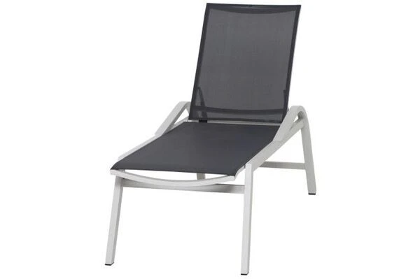 SIENA GARDEN Milos Stapelliege, Aluminium/Ranotex, 194 X 64 X 48 Cm 18 SIENA GARDEN Milos Stapelliege, Aluminium/Ranotex, 194 X 64 X 48 Cm – Bild 16