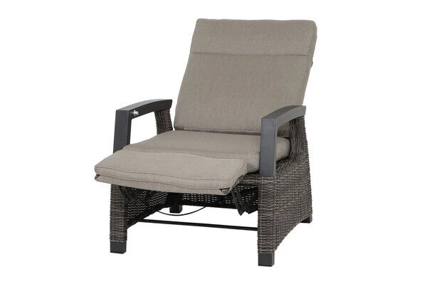 SIENA GARDEN Corido Relaxsessel, Charcoal, Alu / Gardino®-Geflecht, 73x87x103 Cm, Verstellbar 18 SIENA GARDEN Corido Relaxsessel, Charcoal, Alu / Gardino®-Geflecht, 73x87x103 Cm, Verstellbar – Bild 16