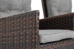 OUTFLEXX Dining Set, Braun Marmoriert, Polyrattan, Tisch 220x100cm, Spraystone, 6mm, 6 Dining Sessel, Verstellbar -Kettler Verkaufs-Shop 16 20664.jpg