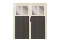 KARIBU Anlehnhaus Bomlitz 3, Terragrau, Fichtenholz 19mm, 255 X 268 X 243 Cm, Pultdach, Exkl. Fußboden -Kettler Verkaufs-Shop 17864 5 03.jpg