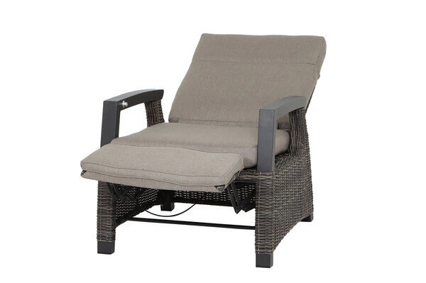 SIENA GARDEN Corido Relaxsessel, Charcoal, Alu / Gardino®-Geflecht, 73x87x103 Cm, Verstellbar 19 SIENA GARDEN Corido Relaxsessel, Charcoal, Alu / Gardino®-Geflecht, 73x87x103 Cm, Verstellbar – Bild 17