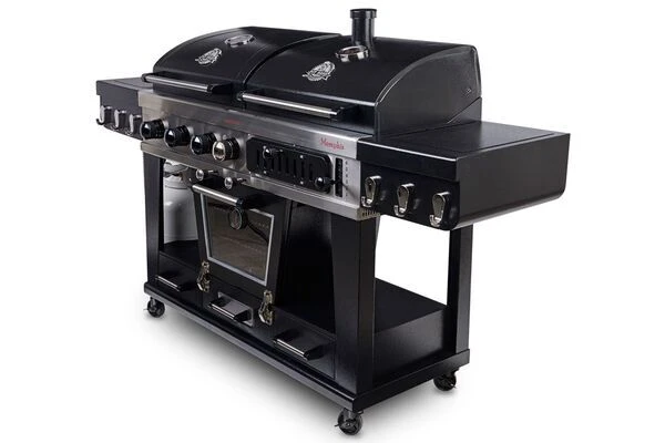PIT BOSS Memphis Ultimate 4-in-1 Kombigrill, Schwarz, Stahl/Gusseisen, Smoker, Gas- Und Holzkohlegrill 20 PIT BOSS Memphis Ultimate 4-in-1 Kombigrill, Schwarz, Stahl/Gusseisen, Smoker, Gas- Und Holzkohlegrill – Bild 18