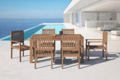 OUTFLEXX Esstischgarnitur, Natur, FSC-Akazienholz, Tisch 160 X 90 Cm, 6 Gartenstühle -Kettler Verkaufs-Shop 19657 2 CGI.jpg