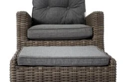 OUTFLEXX Dining Sessel, Grau, Polyrattan, 74 X 83 X 110 Cm, Stufenlos Verstellbar, Inkl. Hocker -Kettler Verkaufs-Shop 19 20898.jpg