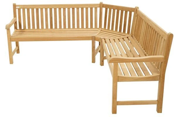 Eckbank Coventry Aus Teakholz Von Ploß, 200x200 Cm 3 Eckbank Coventry Aus Teakholz Von Ploß, 200x200 Cm