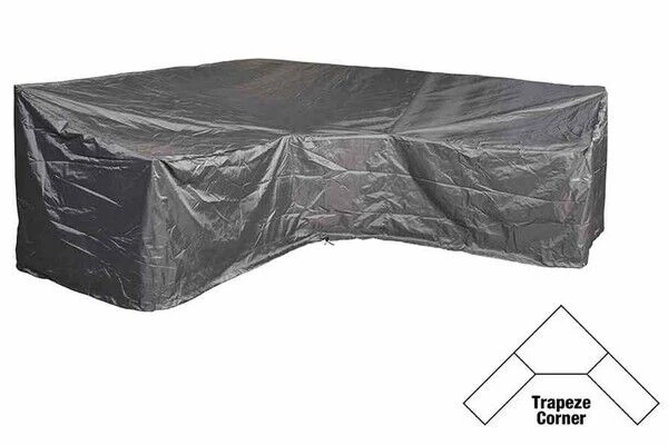 AeroCover Schutzhülle In L-Form Für Lounge Sets, Mit Trapez-Ecke, 255 X 255 X 90 X 65/90 Cm 3 AeroCover Schutzhülle In L-Form Für Lounge Sets, Mit Trapez-Ecke, 255 X 255 X 90 X 65/90 Cm
