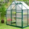 OUTFLEXX Gewächshaus, Grün, Alu/Polycarbonat, 4 Mm, Inkl. Fundament, Pulverb. 133 X 195 X 205 Cm 2 OUTFLEXX Gewächshaus, Grün, Alu/Polycarbonat, 4 Mm, Inkl. Fundament, Pulverb. 133 X 195 X 205 Cm -Kettler Verkaufs-Shop 1 13740.jpg