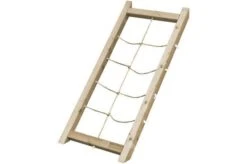 KARIBU Netzrampe, Fichtenholz, Naturbelassen