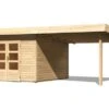 KARIBU Gartenhaus Northeim 3, Fichtenholz 38 Mm, Pultdach 2 KARIBU Gartenhaus Northeim 3, Fichtenholz 38 Mm, Pultdach -Kettler Verkaufs-Shop 1 18026 3.jpg