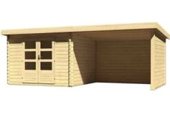 KARIBU Gartenhaus Bastrup 5, Fichtenholz 28 Mm