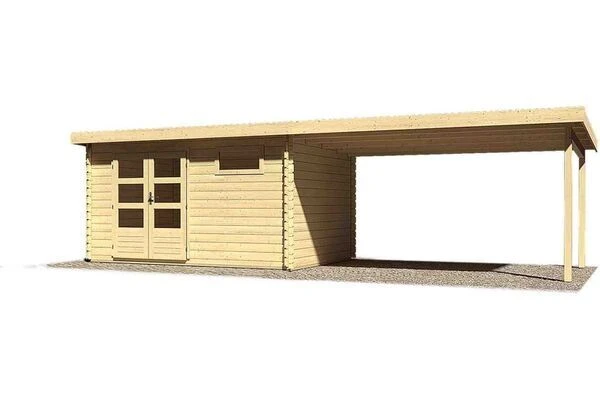 KARIBU Gartenhaus Bastrup 8, Fichtenholz 28 Mm 3 KARIBU Gartenhaus Bastrup 8, Fichtenholz 28 Mm