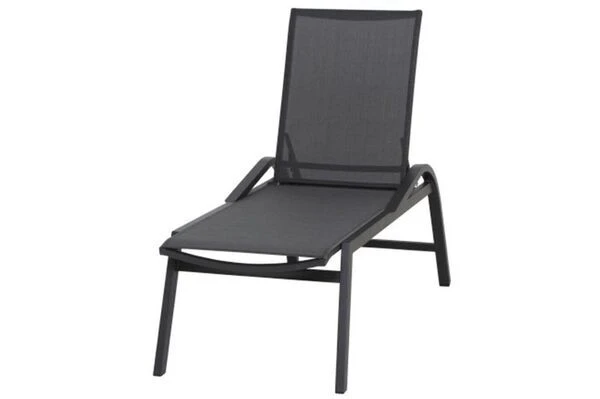 SIENA GARDEN Milos Stapelliege, Aluminium/Ranotex, 194x64 Cm 3 SIENA GARDEN Milos Stapelliege, Aluminium/Ranotex, 194x64 Cm