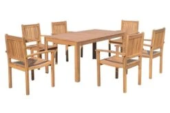 OUTFLEXX Esstischgarnitur, Natur, FSC-Akazienholz, Tisch 160 X 90 Cm, 6 Gartenstühle -Kettler Verkaufs-Shop 1 19657.jpg