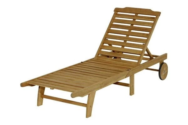 Ploß Rollliege, FSC®-Akazienholz, Geölt, 197 X 69 X 30 Cm, Klappbar, Verstellbar 3 Ploß Rollliege, FSC®-Akazienholz, Geölt, 197 X 69 X 30 Cm, Klappbar, Verstellbar