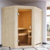 KARIBU Sauna Faurin, Fichtenholz 68 Mm, Eckeinstieg, Ca. 2m² 2 KARIBU Sauna Faurin, Fichtenholz 68 Mm, Eckeinstieg, Ca. 2m² -Kettler Verkaufs-Shop 1 20239 1.jpg