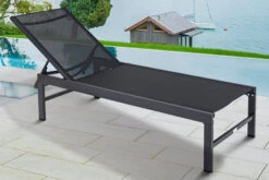 OUTFLEXX Liege, Anthrazit Matt/schwarz, Alu/Textilene, 190x62x34cm, Rückenlehne Verstellbar -Kettler Verkaufs-Shop 1 20394.jpg