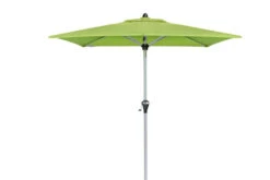 DOPPLER Active Auto Tilt Mittelstockschirm, Fresh Green, Alu/Polyester, 210x140 Cm, Höhenverstellbar, Mit Kurbel