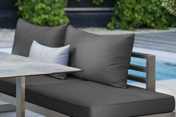 STERN New Holly Rücken-/Zierkissen, Schiefergrau, Textil, 75x46 Cm, Bezug Waschbar 3 STERN New Holly Rücken-/Zierkissen, Schiefergrau, Textil, 75x46 Cm, Bezug Waschbar