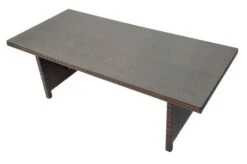 OUTFLEXX Dining Set, Braun Marmoriert, Polyrattan, Tisch 220x100cm, Spraystone, 6mm, 6 Dining Sessel, Verstellbar -Kettler Verkaufs-Shop 20 20664.jpg