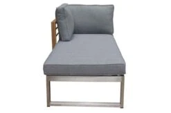 OUTFLEXX Lounger, Natur / Grau, FSC-Teak / Edelstahl / Olefin, 165x74x64 Cm, Armlehne Beidseitig Montierbar -Kettler Verkaufs-Shop 21652 11.JPG