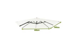 OUTFLEXX Ersatzdach Für Ampelschirme, Creme, Polyester, 300x300cm -Kettler Verkaufs-Shop 21755 4.jpg