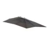 OUTFLEXX Ersatzdach Für Ampelschirme, Anthrazit, Polyester, 250x250cm