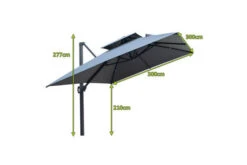 OUTFLEXX Ampelschirm, Anthrazit, Aluminium/Polyester, 300x300cm, Quadratisch 19 OUTFLEXX Ampelschirm, Anthrazit, Aluminium/Polyester, 300x300cm, Quadratisch -Kettler Verkaufs-Shop 21787 5.jpg