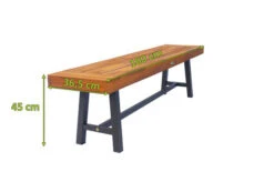 OUTFLEXX Bank, Natur/schwarz, Akazie, 160 X 36,5 X 45 Cm 15 OUTFLEXX Bank, Natur/schwarz, Akazie, 160 X 36,5 X 45 Cm -Kettler Verkaufs-Shop 21924 5.jpg