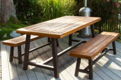 OUTFLEXX Bank, Natur/schwarz, Akazie, 160 X 36,5 X 45 Cm 19 OUTFLEXX Bank, Natur/schwarz, Akazie, 160 X 36,5 X 45 Cm -Kettler Verkaufs-Shop 21924 9.jpg