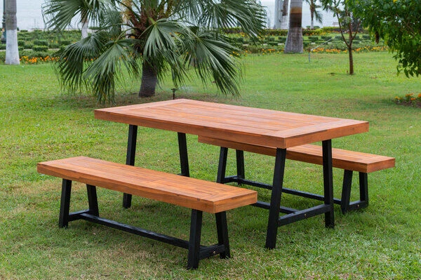 OUTFLEXX Sitzgruppe, Natur, Akazie, Tisch 172,5 X 90 Cm, 6 Personen 15 OUTFLEXX Sitzgruppe, Natur, Akazie, Tisch 172,5 X 90 Cm, 6 Personen – Bild 13