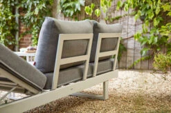 SIENA GARDEN Avenia Dining-Bank/Liege, Matt Weiß-grau/stone Grey, Aluminium, 73x195x70 Cm, Inkl. Sitz-und Rückenkissen -Kettler Verkaufs-Shop 21999 10.jpg