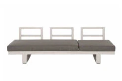 SIENA GARDEN Avenia Dining-Bank/Liege, Matt Weiß-grau/stone Grey, Aluminium, 73x195x70 Cm, Inkl. Sitz-und Rückenkissen -Kettler Verkaufs-Shop 21999 8.jpg