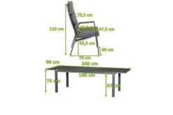 SIENA GARDEN Savona/Miros Esstischgarnitur, Matt Graphit/grau, Alu/Teak/Spraystone/Texfabric, Tisch 180/240x90 Cm, 8 Stapelsessel -Kettler Verkaufs-Shop 22054 5.jpg