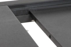 SIENA GARDEN Gomera II/Kingston Esstischgarnitur, Matt Graphit/grau/slate Look, Alu/Teak/Keramik/Texfabric, Tisch 220/340x108 Cm, 8 Stapelsessel -Kettler Verkaufs-Shop 22063 4.jpg