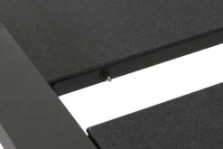 SIENA GARDEN Gomera II/Kingston Esstischgarnitur, Matt Graphit/grau/slate Look, Alu/Teak/Keramik/Texfabric, Tisch 220/340x108 Cm, 8 Stapelsessel -Kettler Verkaufs-Shop 22063 7.jpg