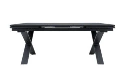 OUTFLEXX Esstischgarnitur, OUTFLEXX® Anthrazit Matt, Alu / Spraystone / Teak, Tisch 180/280x100cm, 10 Stapelsessel -Kettler Verkaufs-Shop 22129 10.jpg