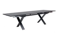 OUTFLEXX Esstischgarnitur, OUTFLEXX® Anthrazit Matt, Alu / Spraystone / Teak, Tisch 180/280x100cm, 10 Stapelsessel -Kettler Verkaufs-Shop 22129 6.jpg