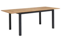 OUTFLEXX Esstischgarnitur, OUTFLEXX® Anthrazit Matt, Alu / Teak / Textil, Tisch 150/210x90cm, 4 Sessel, Stapelbar -Kettler Verkaufs-Shop 22182 7.jpg