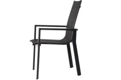 OUTFLEXX Esstischgarnitur, OUTFLEXX® Anthrazit Matt, Alu / Teak / Textil, Ausziehtisch 180/240x100cm, 4 Stapelsessel, 2 Multipo -Kettler Verkaufs-Shop 22195 18.jpg