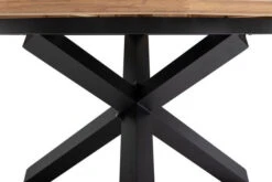 OUTFLEXX Esstischgarnitur, OUTFLEXX® Anthrazit Matt, Alu / Teak / Textil, Esstisch Ø 150 Cm, 5 Stapelstühle -Kettler Verkaufs-Shop 22201 7.jpg